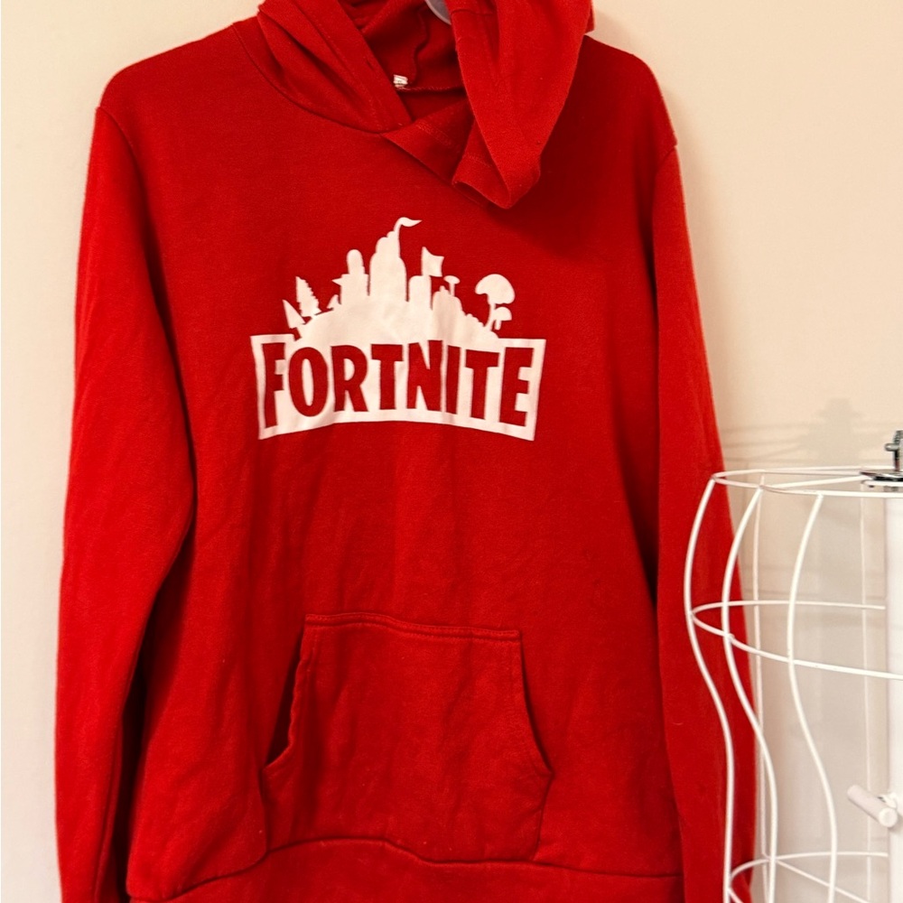 Fortnite Red Graphic Hoodie